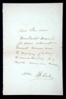 Autograph Letter Signed "A. Rodin."