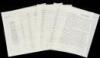 SOLD BY PRIVATE TREATYTyped carbon of a letter sent to "an old friend" (Cohen) from Paris in 1928
