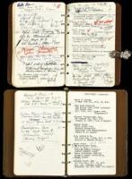 SOLD BY PRIVATE TREATYTwo notebooks - Henry Miller's address book in original binders