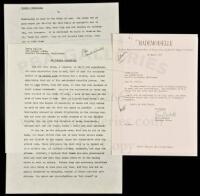 SOLD BY PRIVATE TREATYOn Female Sexuality - carbon typescript for Mademoiselle