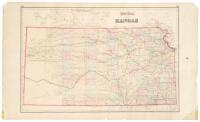 Map of Indian Territory [on sheet with] Dakota [on sheet with] Map of Kansas