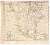 A New Map of North America Showing all of the New Discoveries 1797