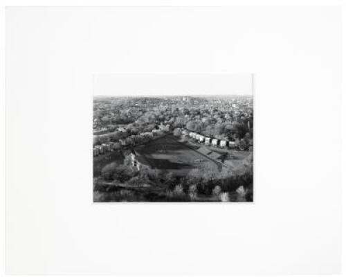 View of Brookline High Athletic Field, Brookline MA, 1975