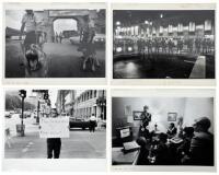 Nine original photographs from David Douglas Duncan's Self Portrait U.S.A. - with production marks