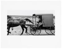 Amish Father and Daughter in Buggy, Lancaster, Pennsylvania, 1965