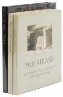 Three Paul Strand photography exhibition catalogues