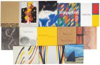 Thirteen art exhibition catalogues