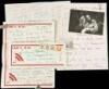 SOLD BY PRIVATE TREATYThree autograph letters signed and 1 card from Erica Jong to Henry Miller