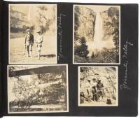 Album with approx. 145 silver photographs of destinations across the United States