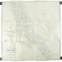 Map of the City of Oakland and Adjacent Territory