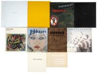 Ten art exhibition catalogues