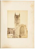 Album of travel photographs depicting Ludlow in Shropshire