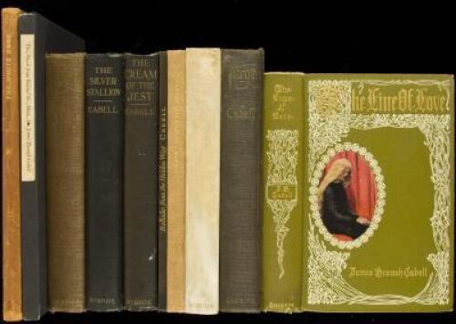 Nine volumes by James Branch Cabell, and one about