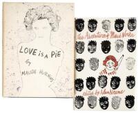 Two books with dust jackets by Andy Warhol