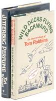 2 books by Tom Robbins