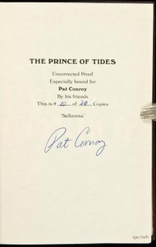 The Prince of Tides - Uncorrected Proofs
