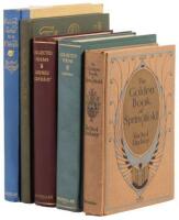 Five books by Vachel Lindsay, most inscribed