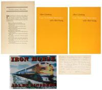 Four Allen Ginsberg titles and a handwritten postcard