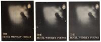 The Hotel Wentley Poems - three inscribed copies