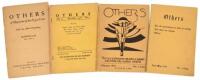 Four issues of Others: An Anthology of the New Verse - one signed by Carl Sandburg