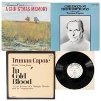 Four Truman Capote LP records