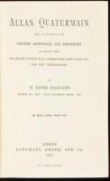 Allan Quatermain: Being an Account of his Further Adventures and Discoveries...