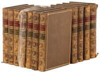 Eleven volumes of Sir Walter Scott's Poetry from the library of Edward Smith-Stanley