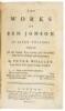 The Works of Ben. Jonson. In Seven Volumes. Collated with All the Former Editions, and Corrected; with Notes Critical and Explanatory - 2