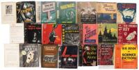 Collection of Genre fiction dust jackets