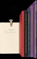 Six literary works, signed by the author most published by the Lord John Press