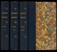 Reliques of Ancient English Poetry...