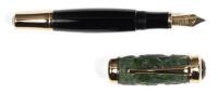 Qing Dynasty Jade Cap Limited Edition Fountain Pen