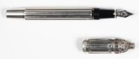 Romea Sterling Silver and 49 Diamonds Limited Edition 100 Fountain Pen