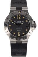 Diagono Scuba Automatic Stainless Steel Date Watch, Ref SD 38 S