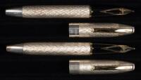 Sheaffer [Classic Pens] CP4 "Civil War" Richmond & Washington Pair of Sterling Silver Limited Edition Fountain Pens