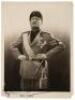 Photograph of Benito Mussolini, signed by him