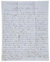 Michigan timber merchant’s letter to his brother in New England about Black Walnut logging by ex-slaves in Canada