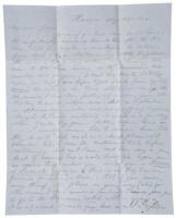 Letter to artist William Thompson Russell Smith