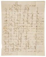 Letter from Canadian American witnessing slave auction