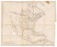 Carte de L'Amerique Septentrionale Pour fevir à l'Histoire de la Nouvelle France.