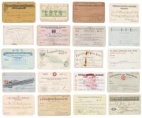 Collection of 75 railway passes