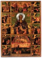 Icon painting of Saint John of Rila