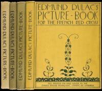 Edmund Dulac's Picture-Book for the French Red Cross - Four copies in variant bindings
