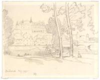 Sketch of the Château d'Amboise