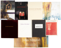 Nine exhibition catalogues of Julian Schnabel's works