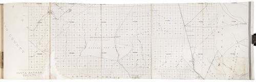 Map of Kern County, California