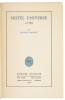 Hotel Universe: a Play [and] Liberty Jones - inscribed to Helen Scott - 4