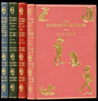 Complete set of the four Christopher Robin books, finely bound