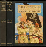 Two works by Robert Louis Stevenson with Illustrations by N.C. Wyeth