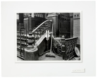 Stairway & Broom, New York, NY, 1944